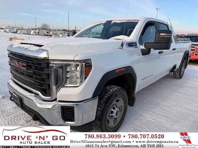2021 GMC Sierra 2500 HD CREW CAB LONG BOX 4WD, Clean Carfax, Run