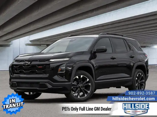 2026 Chevrolet Equinox RS - Sunroof - $347 B/W