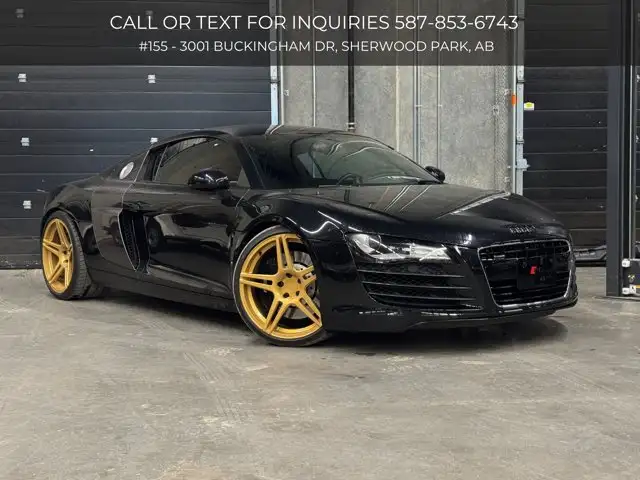 2008 Audi R8 V8 Quattro | Full Front PPF | Akrapovic Exhaust
