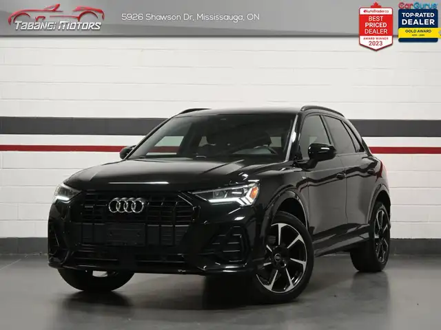 2023 Audi Q3 Progressiv S-Line No Accident Panoramic Roof Ambien