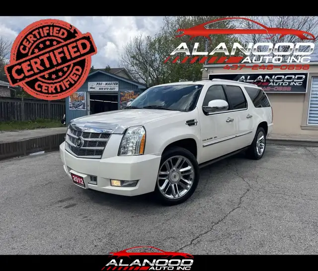 2012 Cadillac Escalade ESV All-wheel Drive 4dr Platinum (CERTIFI