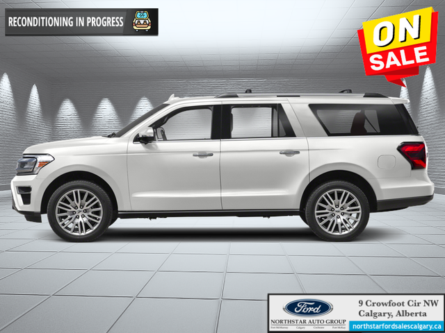2024 Ford Expedition Limited Max HEATED/COOLED LEATHER SEATS - S