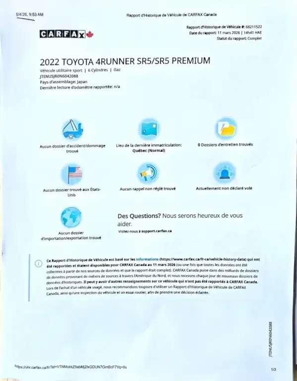 2022 Toyota 4Runner SR5 AWD 7 PASSAGER - Photo 34