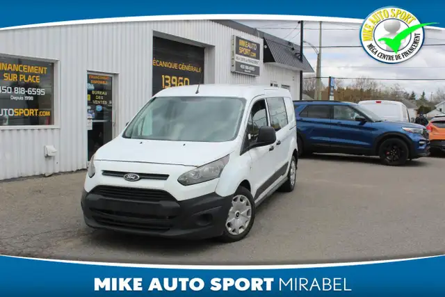 2018 Ford Transit Connect Van XL avec 2 portes coulissantes !