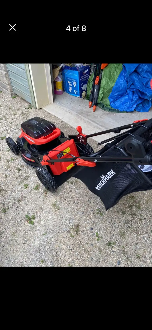 BENCHMARK 20' Self Propelled Cordless Lawn Mower - 40V Max - Photo 2