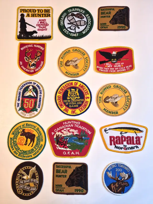 VINTAGE FIREARM AND HUNTING PATCHES - Photo 2