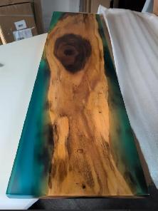 (UNBOXED) 48' x 12' River Epoxy Table / Tabletop #8