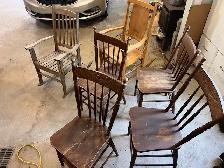 chaises antiques