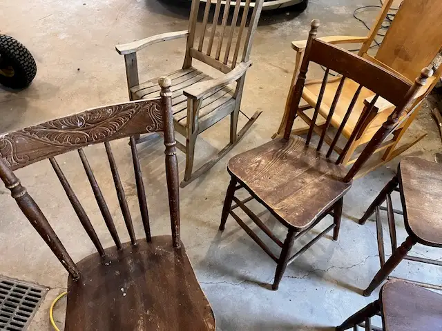chaises antiques - Photo 5