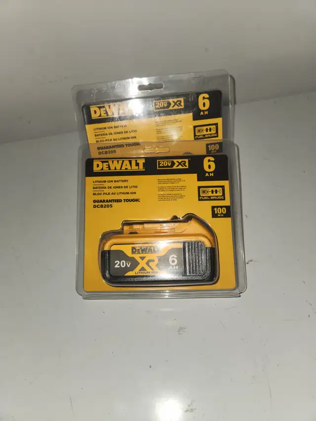 Dewalt 20 volt 6 amp