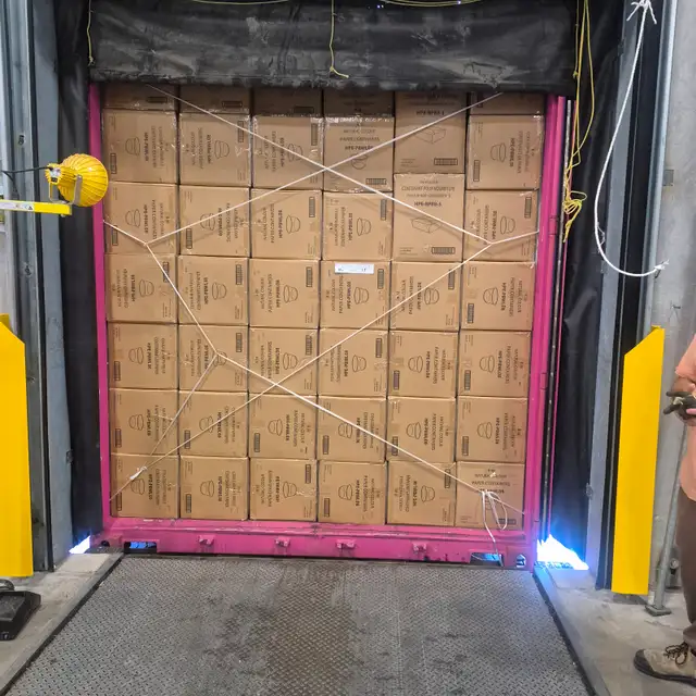 Unloading Containers