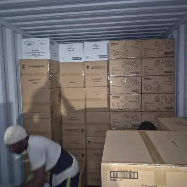 Unloading Containers - Photo 8