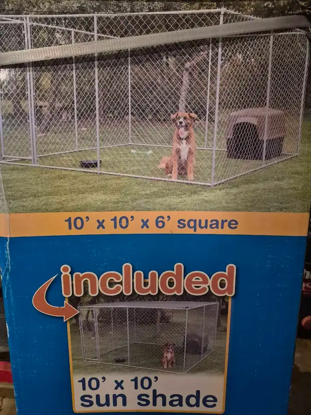 New Dog Run/Kennel 10ft x 10ft x 6ft