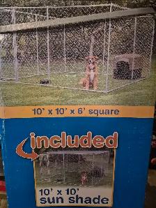 New Dog Run/Kennel 10ft x 10ft x 6ft