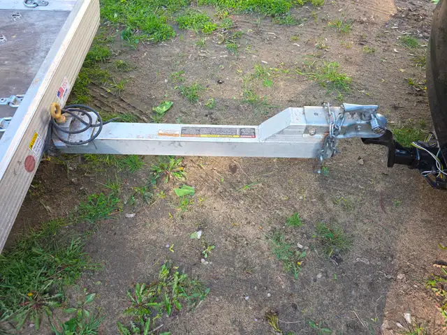Triton Aluminum Tilting Motorcycle ATV Trailer With Wide Tires - Photo 3
