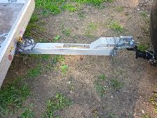 Triton Aluminum Tilting Motorcycle ATV Trailer With Wide Tires - Photo 3