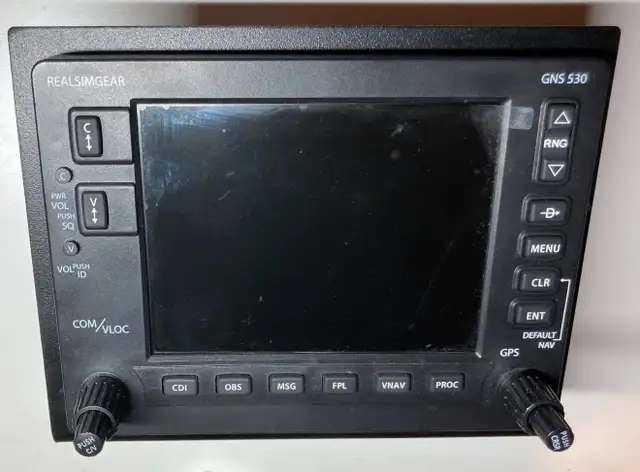Metal Desktop Stand for Real Sim Gear RSG GNS 530 for Flight Sim - Photo 2