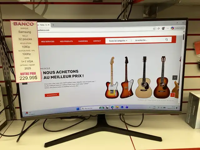 moniteur Samsung incurvé - Photo 2