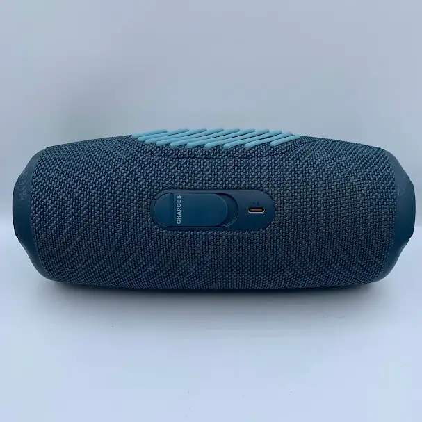 JBL Charge 5 Bluetooth Portable Speaker - Blue with Charger - Photo 3