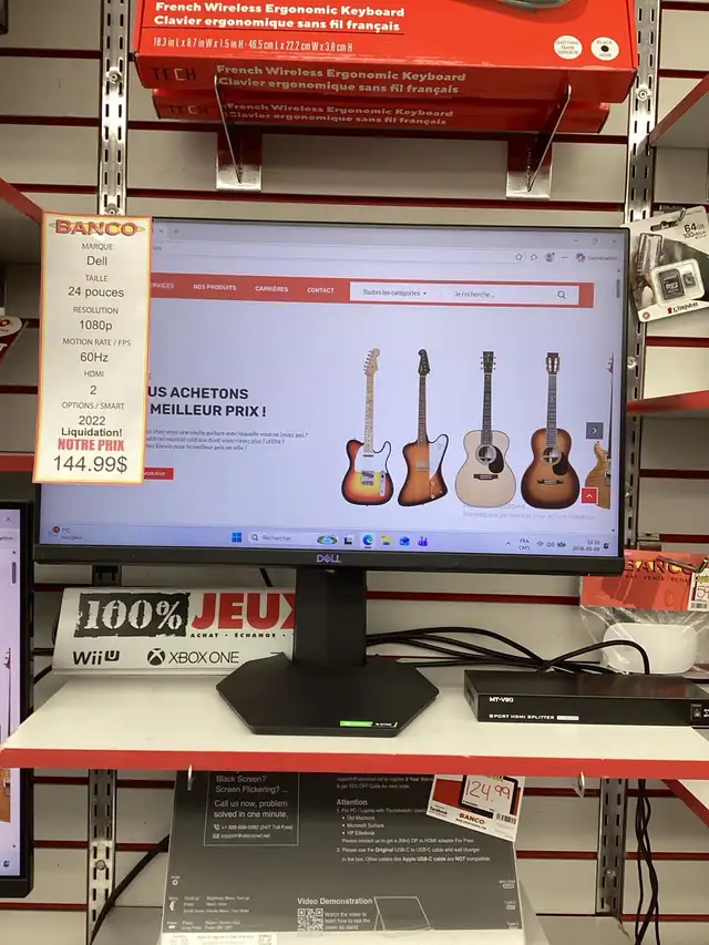 moniteur Dell 2022