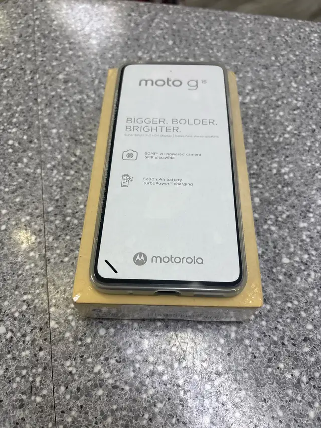 Motorola Moto G15 128GB New