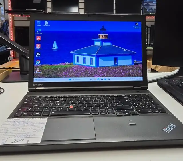 Lenovo T540p i5-4300M 16Go HDD 500Go DVD Win11