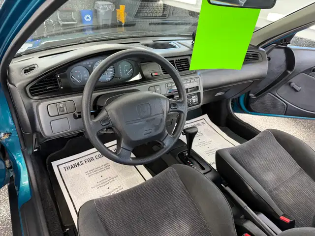 1995 Honda civic DX One Owner Only 51,000KM! - Photo 9
