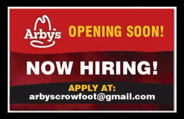 Arby’s Crowfoot - Now Hiring Store manager