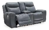 New Mindanao Leather Dual Power Reclining Loveseat Reg $2499