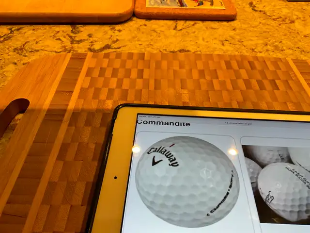 Golf Balles récupérées toutes marques mélangées 50 balles $30.