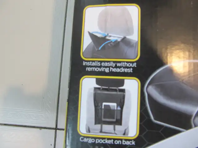 Chevrolet GM Licensed Leatherette Sideless Seat Covers Brand New - Photo 4