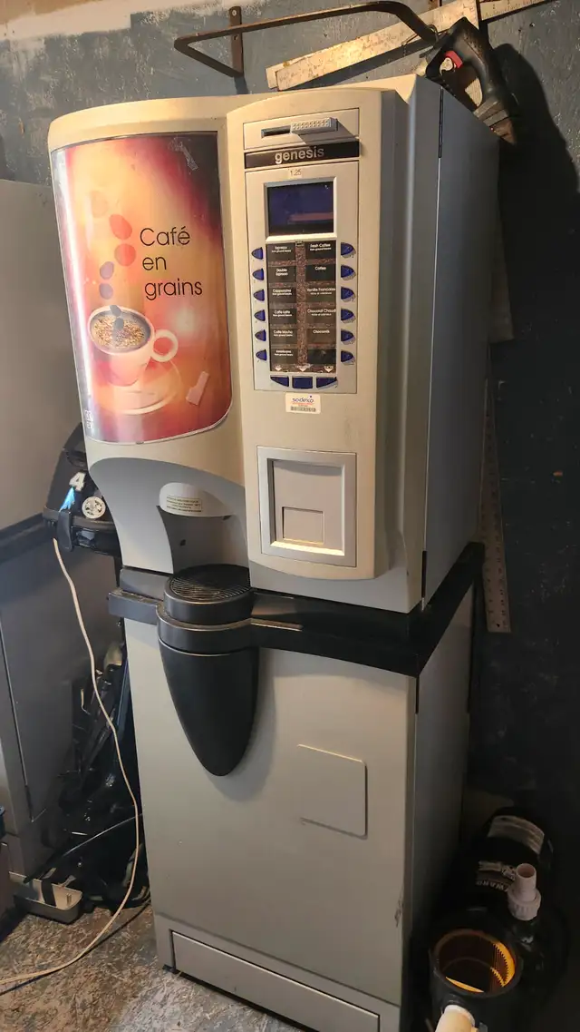 Distributrice à café