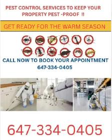 PEST CONTROL, TERMITE  TREATMENT & WILDLIFE REMOVAL ON CALL !