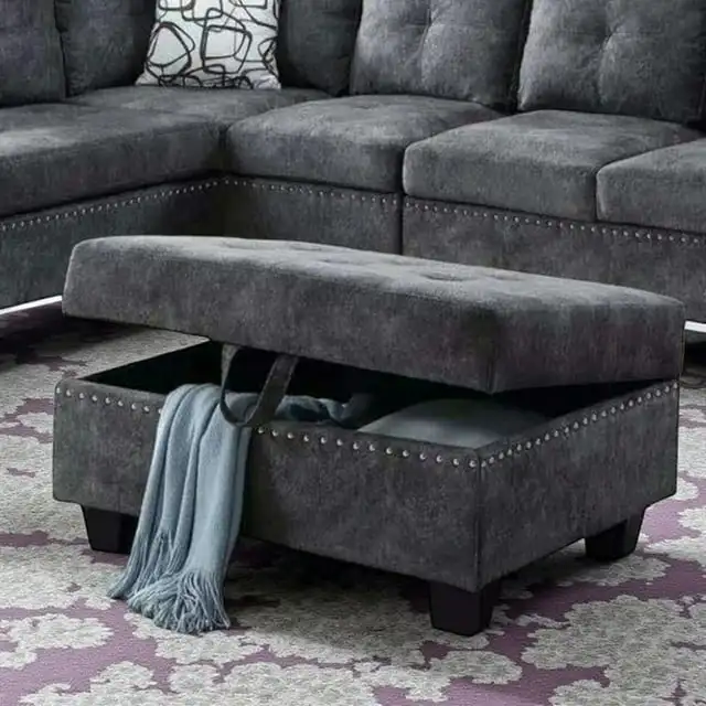 Sale Brand New 4-Piece Sectional Sofa Set With Storage Ottoman - Photo 4
