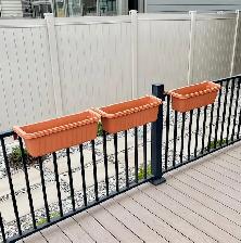 Deck and Balcony plant containers