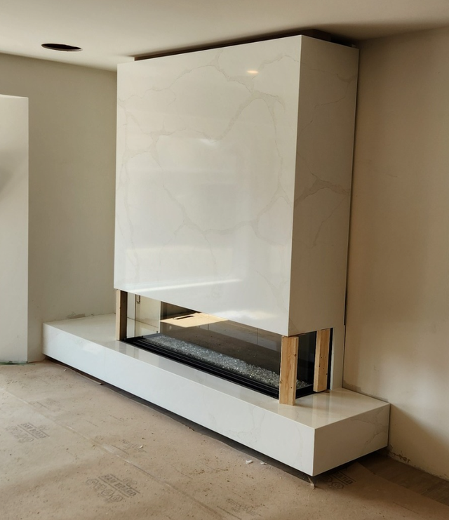 Beautiful Lavish White Countertop With Veins 437-522-8447 - Photo 2