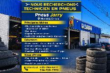 Technicien en pneu (nous embauchons)