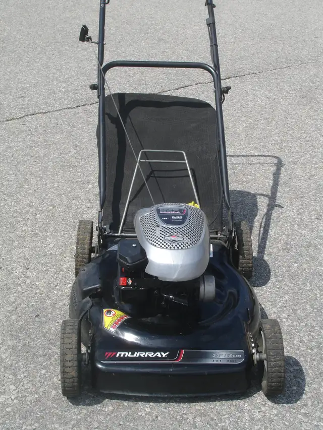 GAS POWER 22' MURRAY 3 IN 1 550 158CC WITH REAR BAG LAWNMOWER!