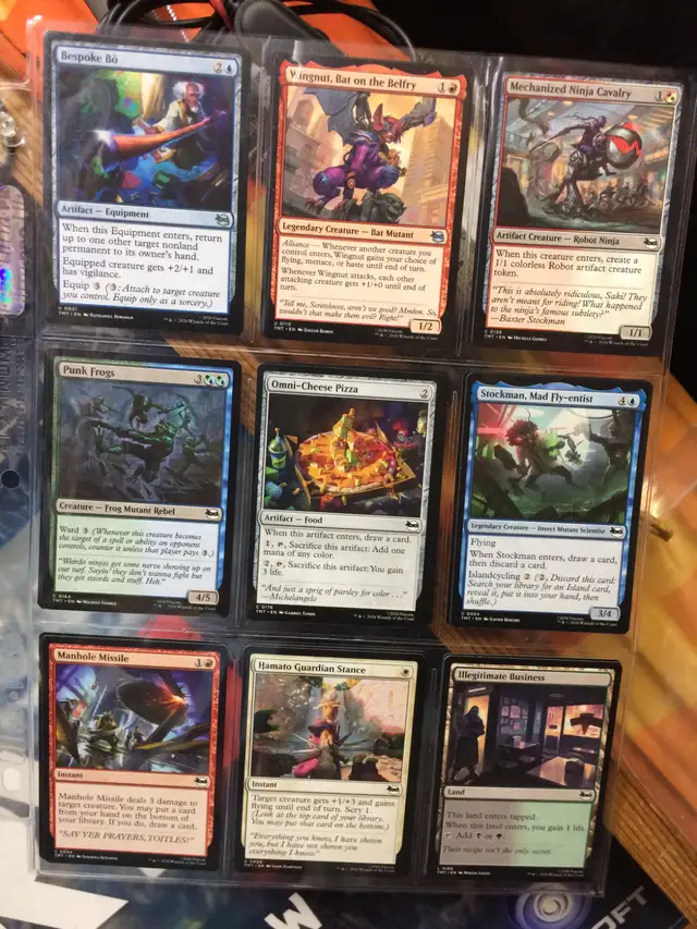 TMNT MTG CARDS