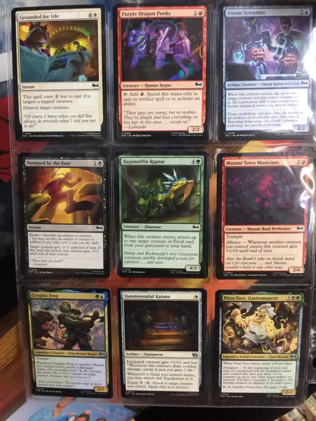 TMNT MTG CARDS - Photo 3