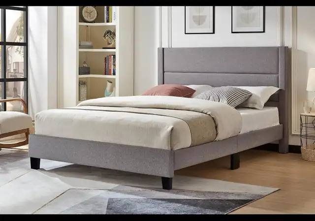 Modern Platform Bed Frame Available Today
