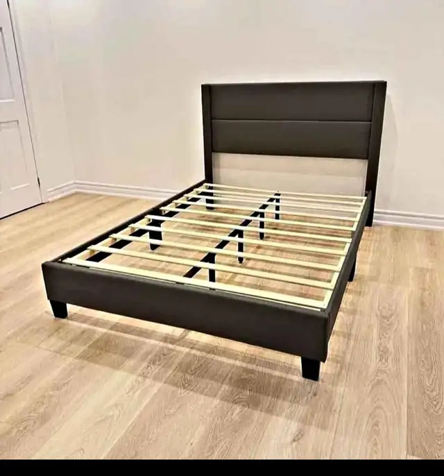 Queen Bed Frame with Clean Modern Finish - Photo 2