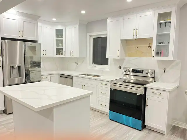 Kitchen and vanity cabinets with plywood construction - Photo 8