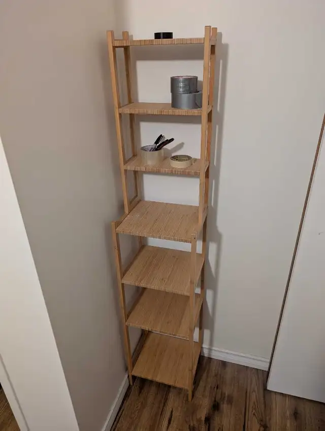 Narrow Wooden Shelf