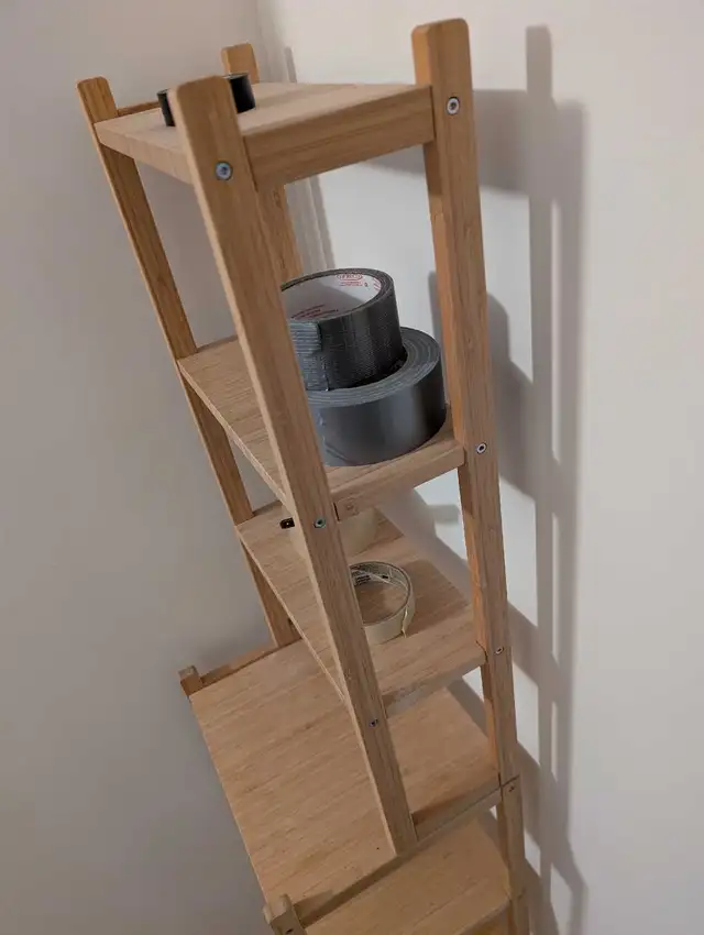 Narrow Wooden Shelf - Photo 2