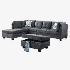 New 4-Piece Sectional Sofa Set With LHF Chaise Now On Sale - Photo 5