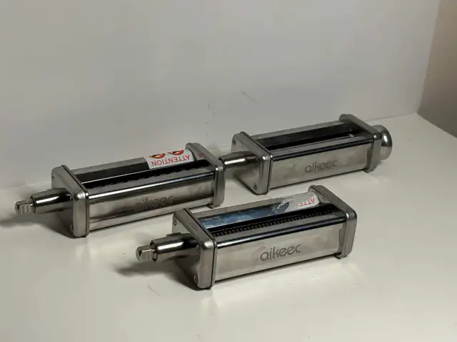 aikeec Pasta Roller & Cutter Attachment Set – 3 Piece - Photo 7