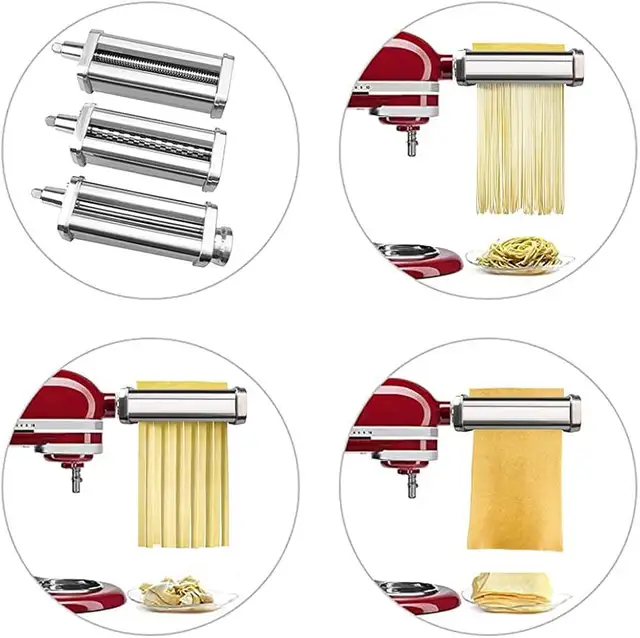 aikeec Pasta Roller & Cutter Attachment Set – 3 Piece - Photo 8