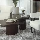DESIGNERS SCARLET ACCENT CHAIR IN IVORY BOUCLE AND BLACK. - Photo 9