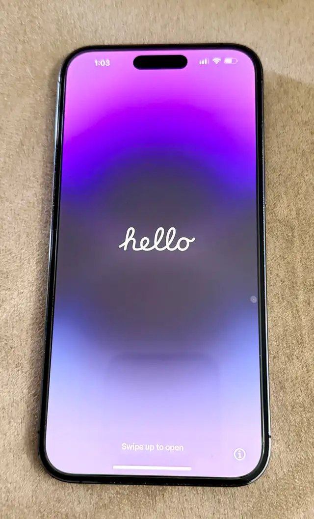 Titanium Purple 128G 14 iPhone Pro Max - Photo 2